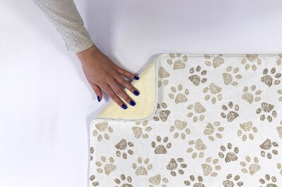 Bathmat Dog paws