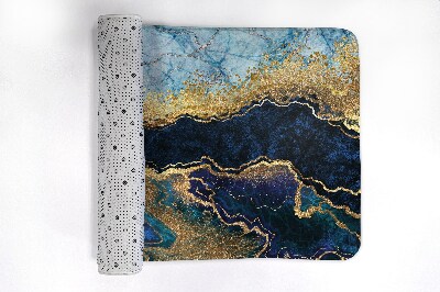 Bathmat Blue marble