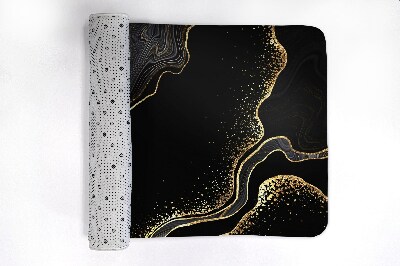 Bath mat Black marble