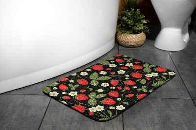 Bathmat Strawberries