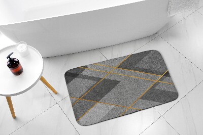 Bath rug Geometric patterns