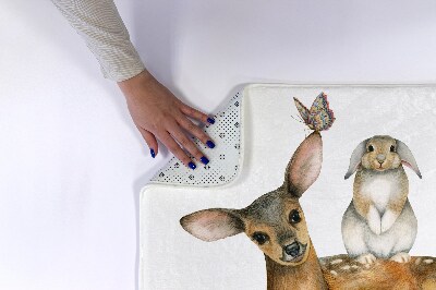 Bathmat Wild animals