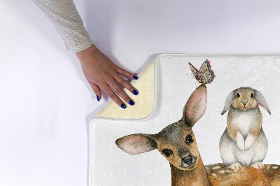 Bathmat Wild animals