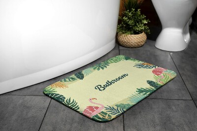 Bathmat Tropical animals