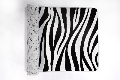 Bathmat Zebra stripes