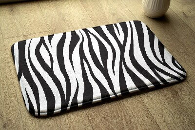 Bathmat Zebra stripes