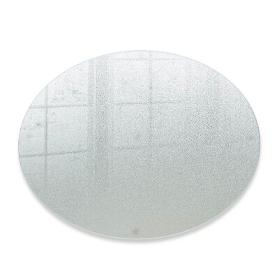 Chopping board glass Round frosted