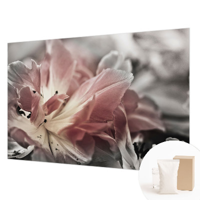 Photo wallpaper Pastel flower