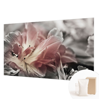 Photo wallpaper Pastel flower