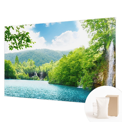 Large wallpaper mural Natural waterfall
