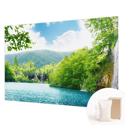 Large wallpaper mural Natural waterfall