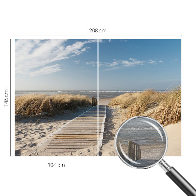 Custom size wall mural Sea Path