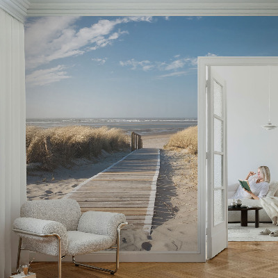 Custom size wall mural Sea Path