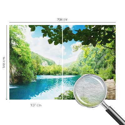 Modern wall mural Natural oasis