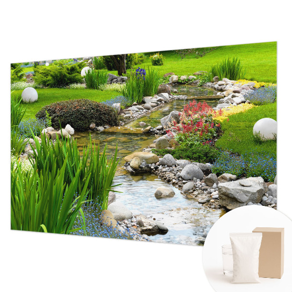 Non-woven photo wallpaper Idyllic Garden