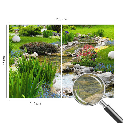 Non-woven photo wallpaper Idyllic Garden