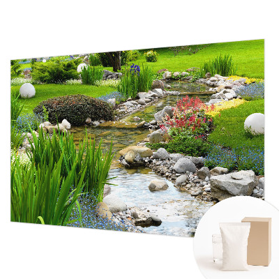 Non-woven photo wallpaper Idyllic Garden