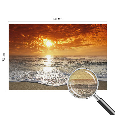 Photo wallpaper Ocean waves