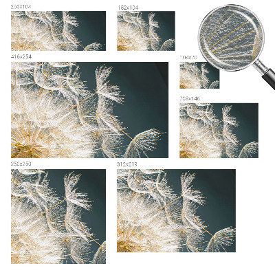 Wallpaper mural Dandelion of lightness