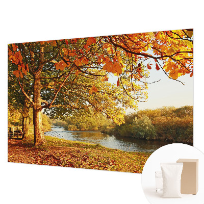 Photo wall mural Coastal autumn