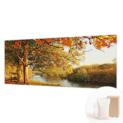 Photo wall mural Coastal autumn