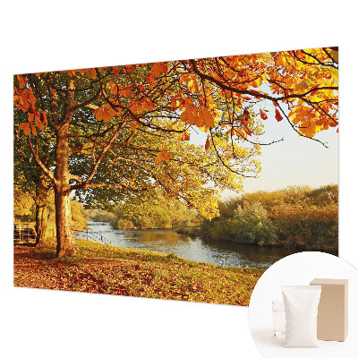 Photo wall mural Coastal autumn