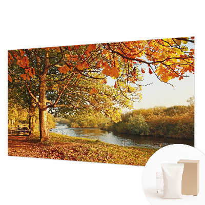 Photo wall mural Coastal autumn
