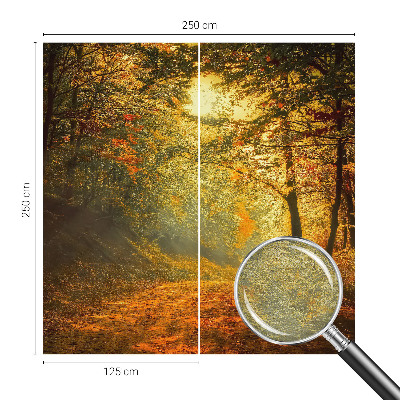 Custom size wall mural Autumn landscape