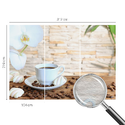 Modern wall mural for bedroom Floral relaxation