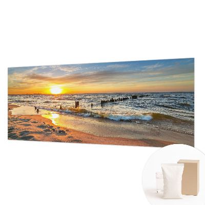 Premium wall mural for bedroom Beach sunset