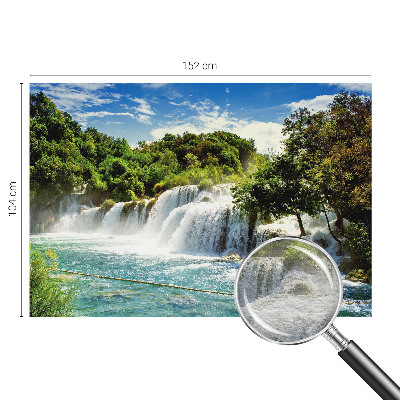 Photo wallpaper A stunning waterfall