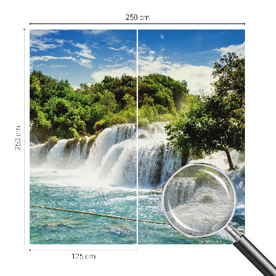Photo wallpaper A stunning waterfall