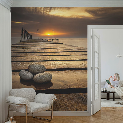 Photo wall mural Sunset