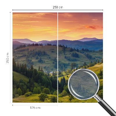 Wall mural for living room Mountain landscape