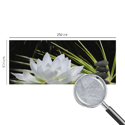 Wall mural for bedroom Lily meditation