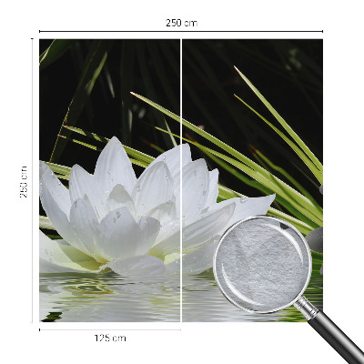 Wall mural for bedroom Lily meditation