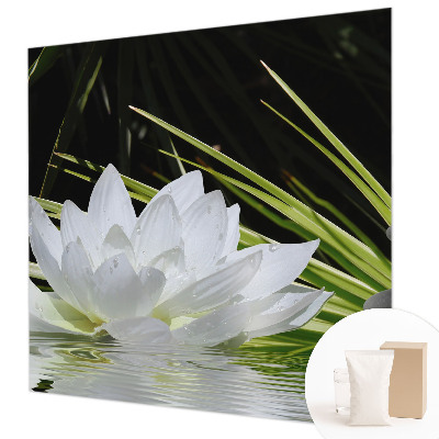 Wall mural for bedroom Lily meditation