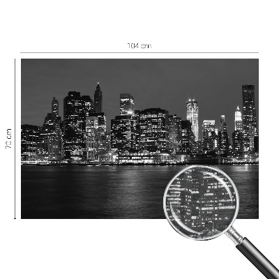 Wall mural for living room Night metropolis