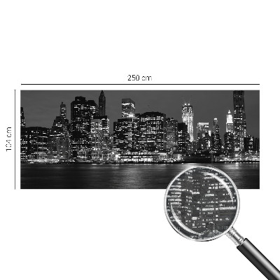 Wall mural for living room Night metropolis