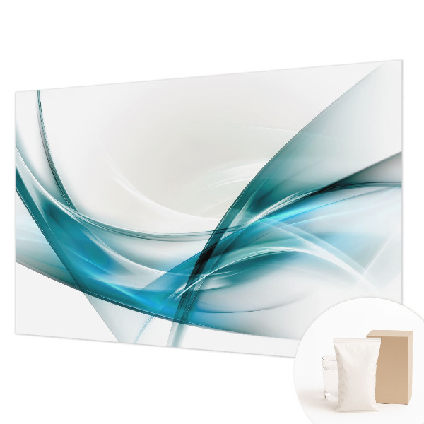 Large wall mural Blue waves