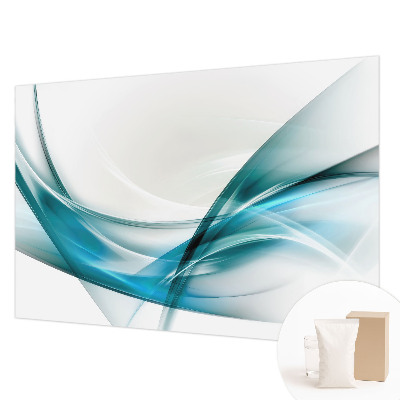 Large wall mural Blue waves