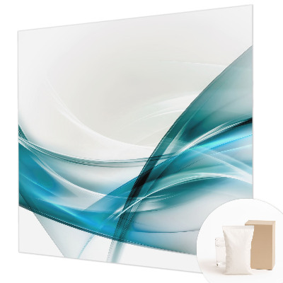 Large wall mural Blue waves