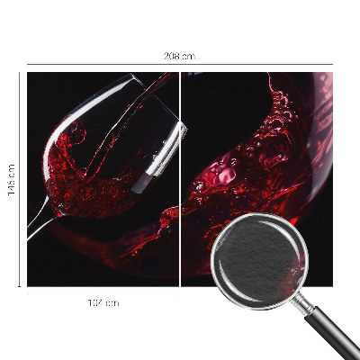 Wall mural for bedroom Red wine