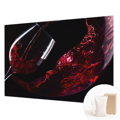 Wall mural for bedroom Red wine