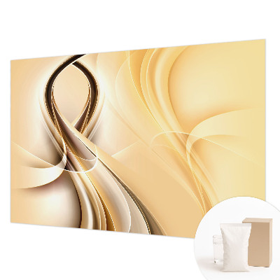 Modern wall mural for living room Wavy lines
