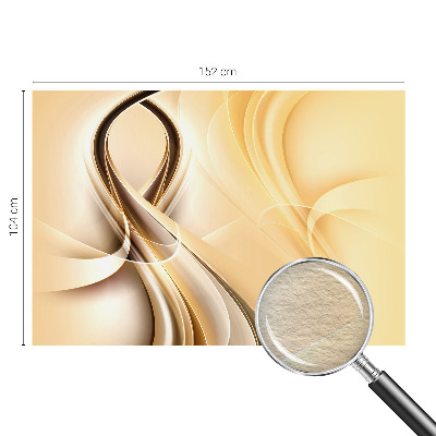 Modern wall mural for living room Wavy lines