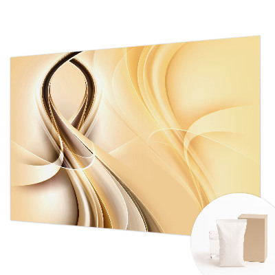 Modern wall mural for living room Wavy lines