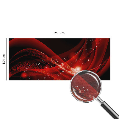 High quality wall mural wallpaper Red Vortex