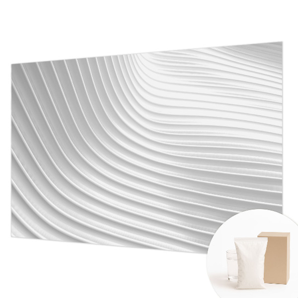 Premium wall mural for bedroom Elegant waves
