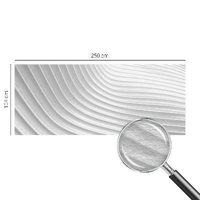 Premium wall mural for bedroom Elegant waves